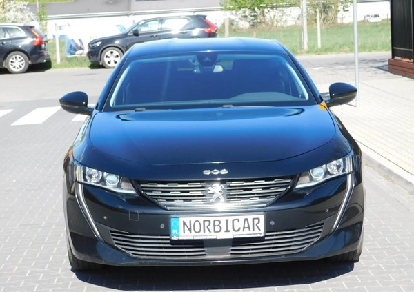 Peugeot 508 cena 66666 przebieg: 109000, rok produkcji 2019 z Wieluń małe 79